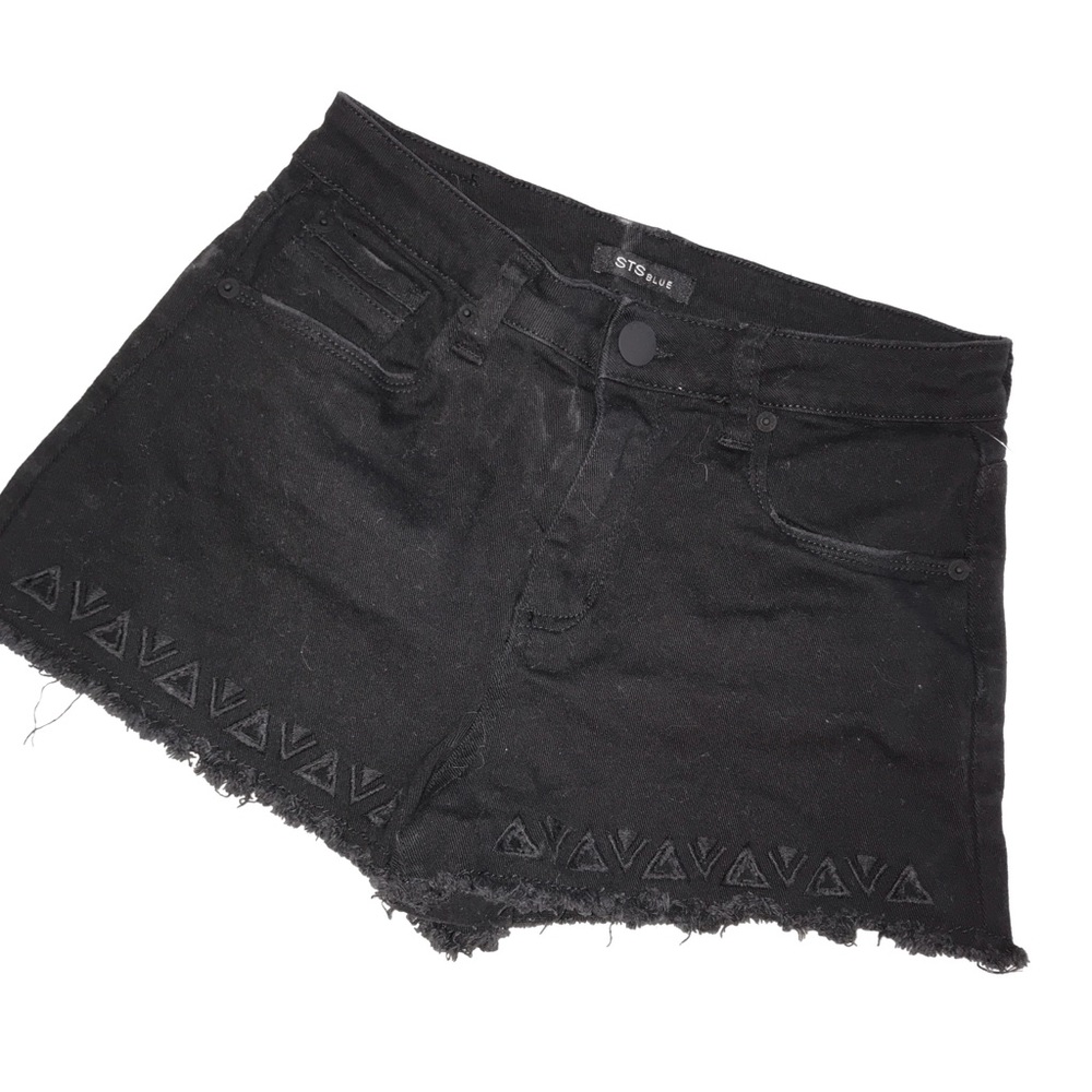 BARELY WORN black jean shorts!